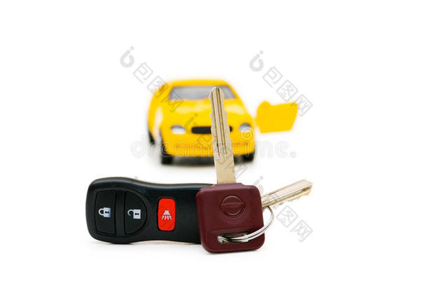 车钥匙和车