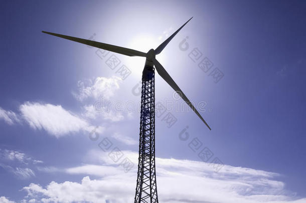 意大利，风电能涡轮机