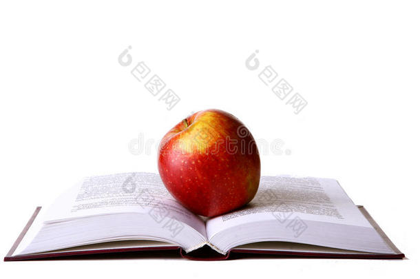 用红苹果打开学生书