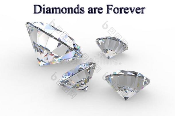 钻石是永恒的概念