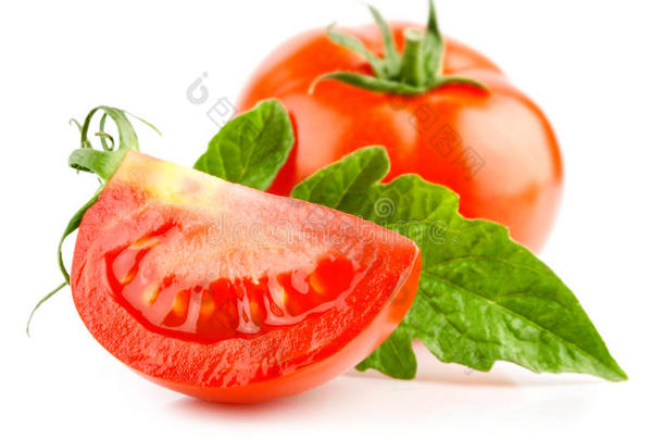 红蕃茄绿叶菜
