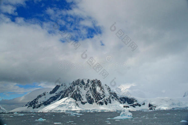 冰山，浮冰，山地冰川