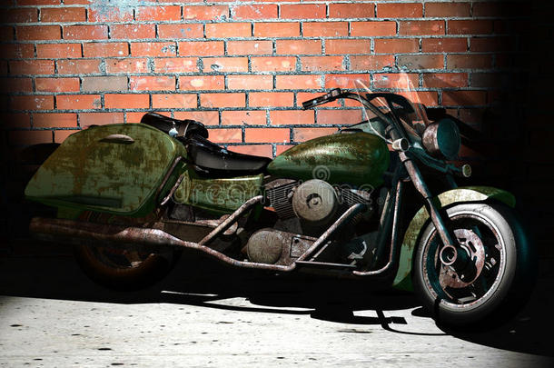 旧摩托车