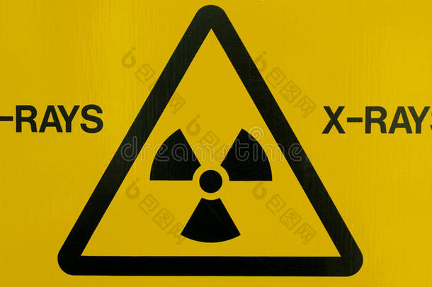 x射线警告标志