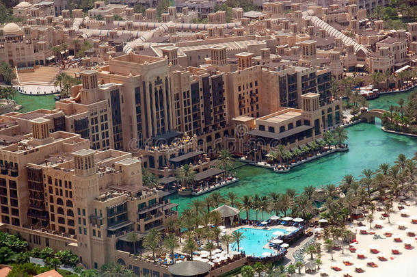 madinat jumeirah鸟瞰图