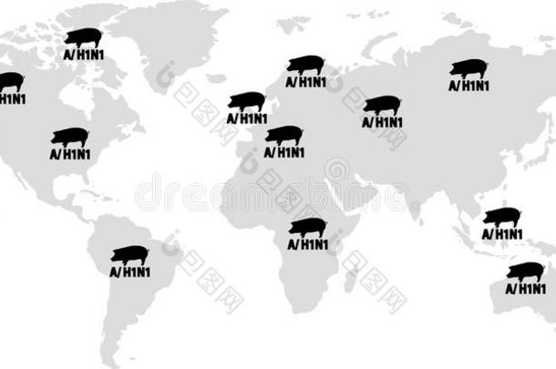 h1n1猪流感全球预警
