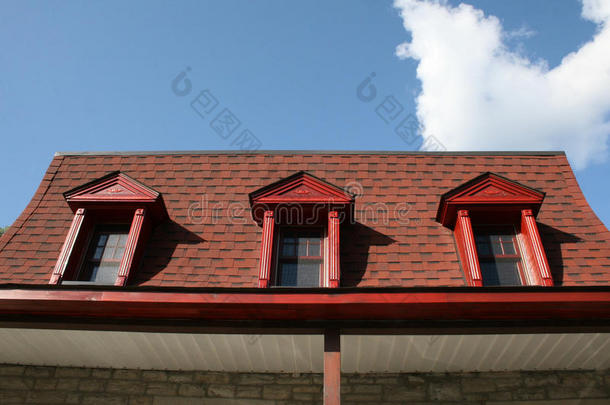 旧红楼屋顶