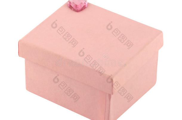 粉红钻石心礼盒