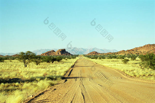 <strong>去哪儿</strong>的路，达马拉兰，纳米比亚