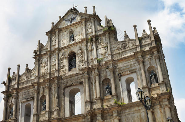 建筑，圣保罗废墟澳门，中国