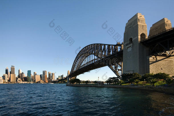 悉尼<strong>海港大桥</strong>和cbd