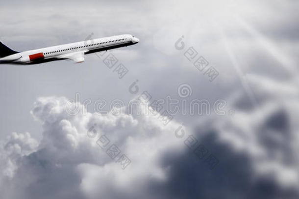 云端上的飞机