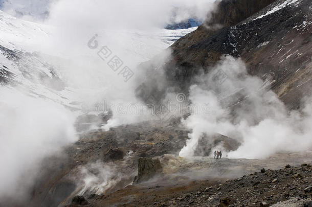 在瓦肯<strong>火山</strong>口