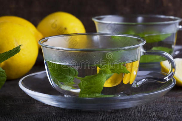 柠檬薄荷茶