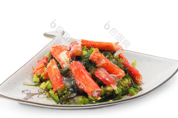 日本料理-蟹黄沙拉