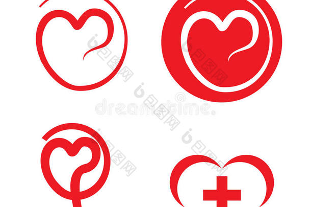 心脏护理医疗标识