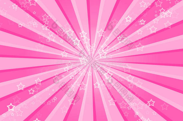 粉色星星背景