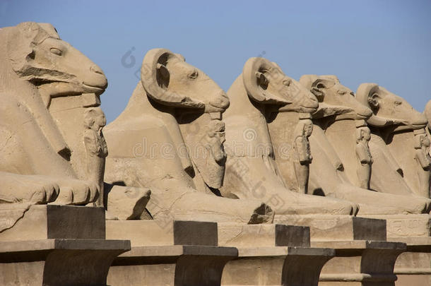 古埃及，<strong>狮身人面像</strong>大道，旅游