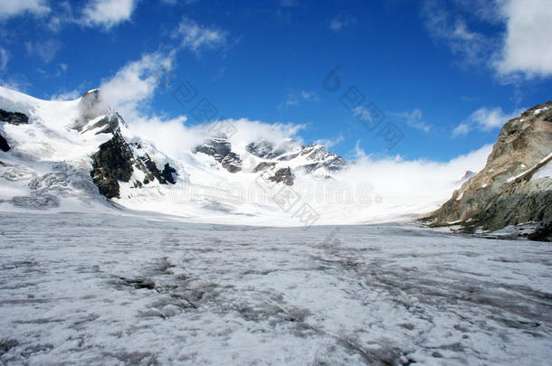 瑞士阿莱奇冰川