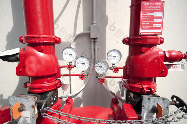 液压喷水灭火系统连接