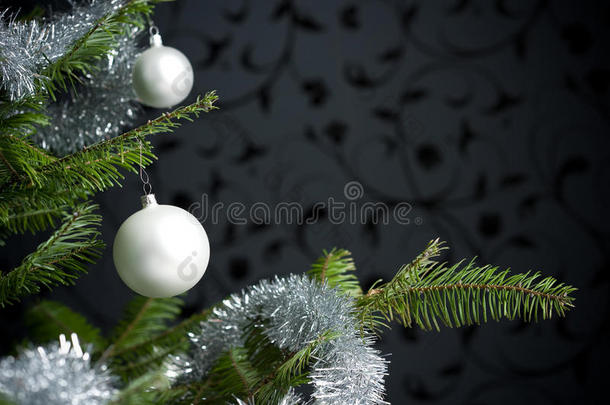 银饰圣诞树