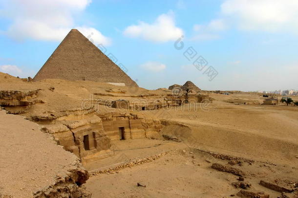 格雷特<strong>金字塔</strong>，卡弗雷墓葬群。埃及