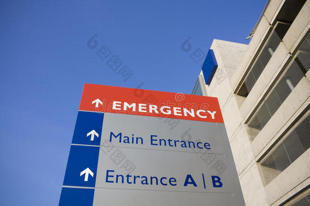 现代医院与急救标志