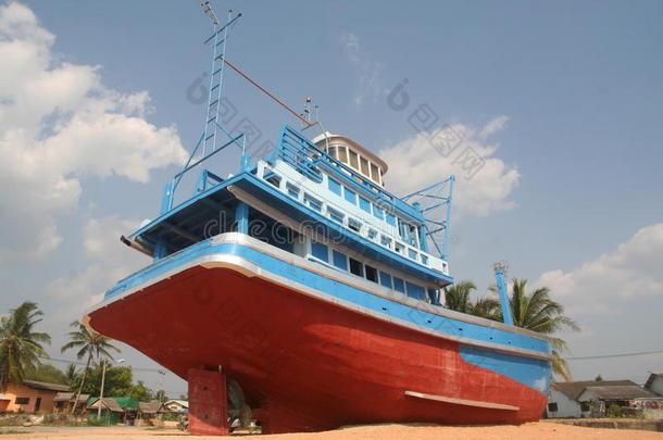 泰国沙滩船