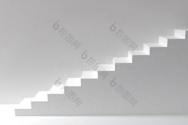白色<strong>楼梯</strong>