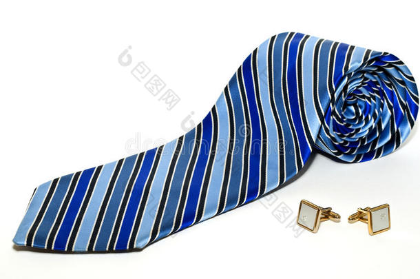 商务风格：领带和袖口