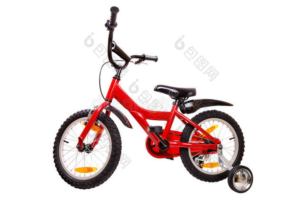 白色<strong>新款</strong>红色儿童自行车