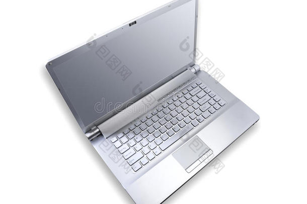 银色金属笔记本电脑