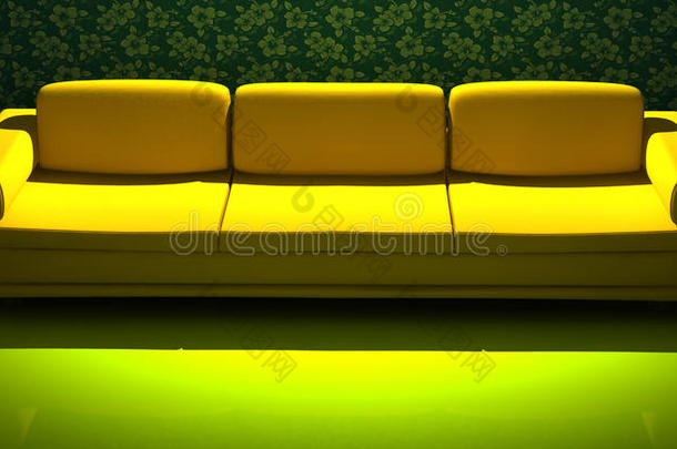 现代沙发细节3d渲染