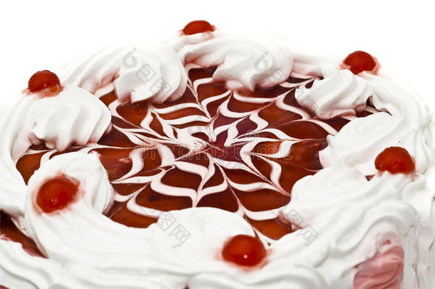 甜点-樱桃冰糕