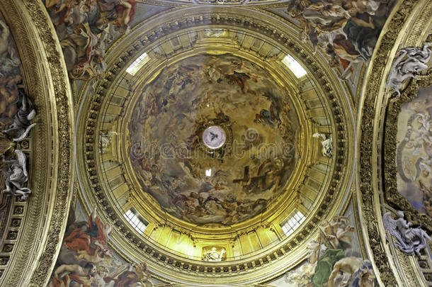 罗马格苏大教堂天花板