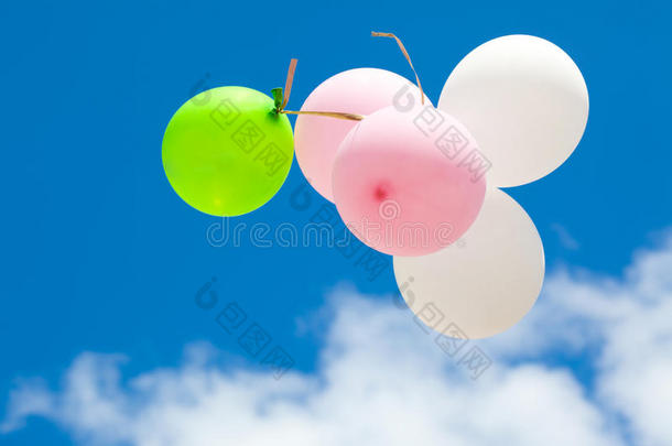 天空中的气球