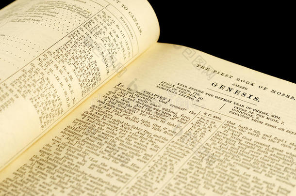 旧约圣经在创世纪开篇