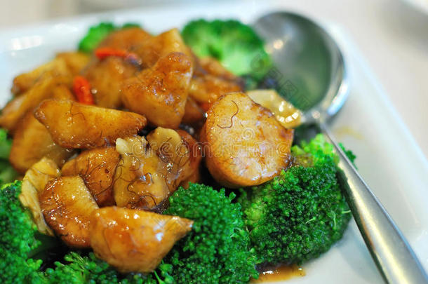 中式香菇花椰菜