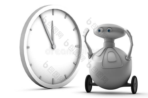 机器人和时钟
