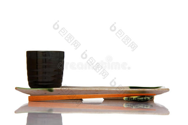木筷亚洲陶瓷餐具