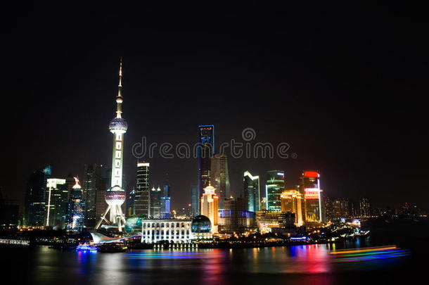 中国<strong>上海夜景</strong>