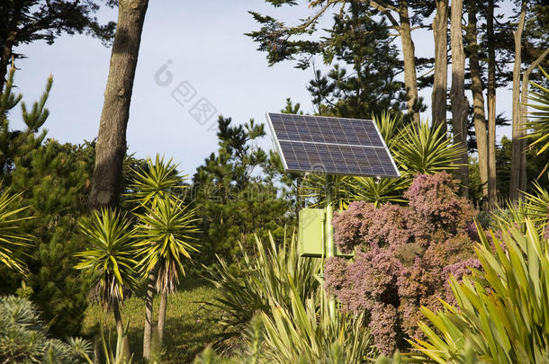 太阳能电池板融入周围环境