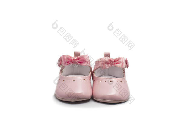 粉色婴儿鞋