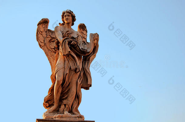 罗马天使雕像