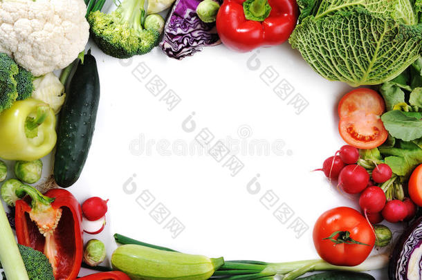 新鲜蔬菜，条幅