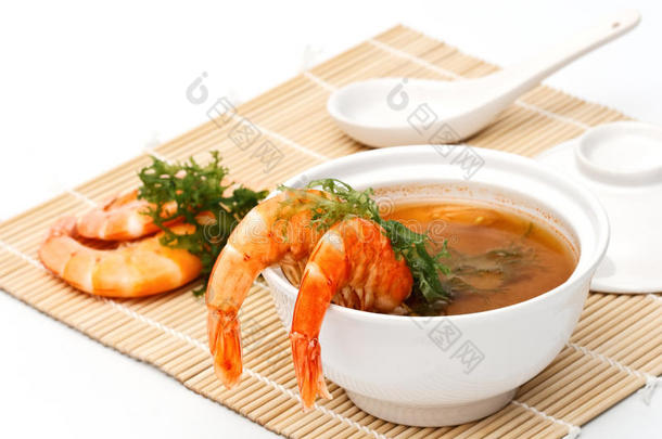虾仁汤