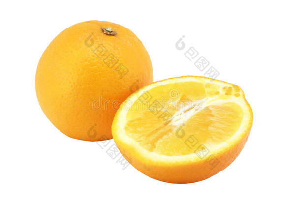 橙子和半橙子