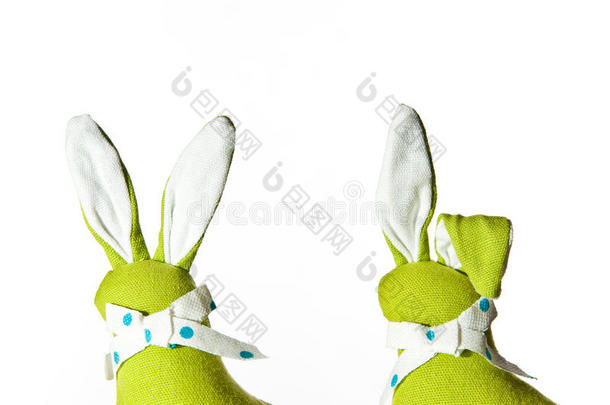 绿复活节兔