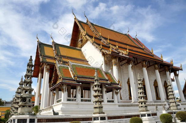泰国曼谷：suthat寺圣殿