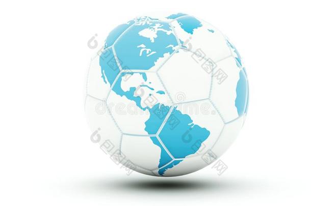 足球世界地图